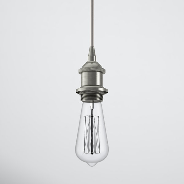 montrose single light glass dimmable pendant